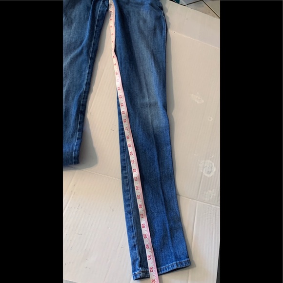 Anthropology M.I.H Marrakesh The Oslo Jean Mid Raise Long - Picture 7 of 8